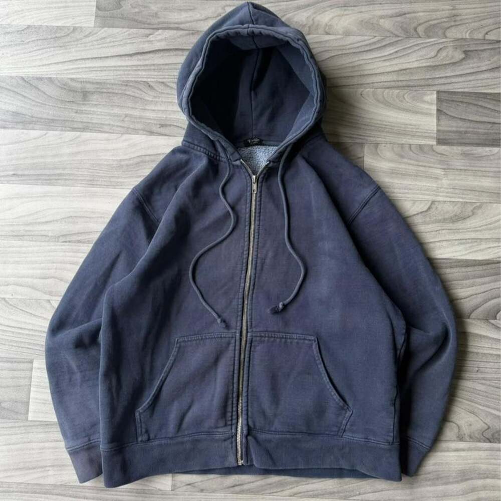 John Galt Navy Zip Up Hoodie